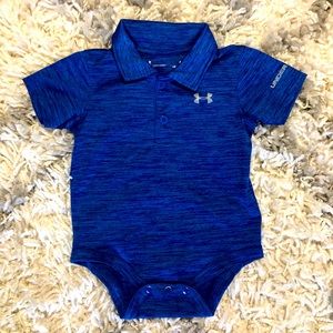 Under Armour blue onesie